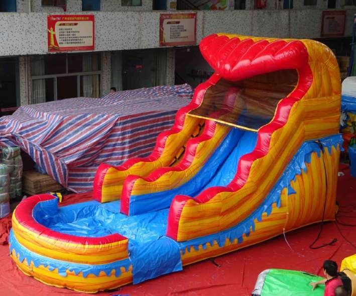 14' FIRE MARBLE