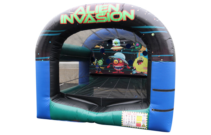 Alien Invasion Commercial Inflatable Game Booth