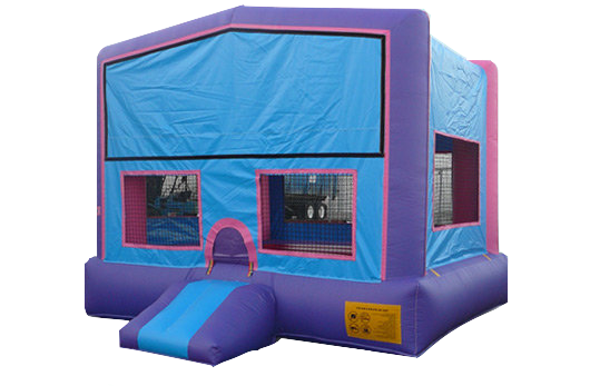 Pink Module Castle Inflatable Jumper 15x15  Bounce House