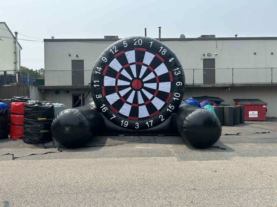 Giant Velcro Soccer Dart Board