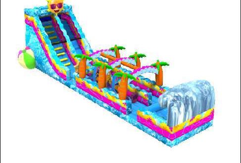 Summer tide water slide